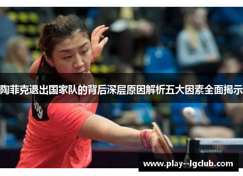 陶菲克退出国家队的背后深层原因解析五大因素全面揭示